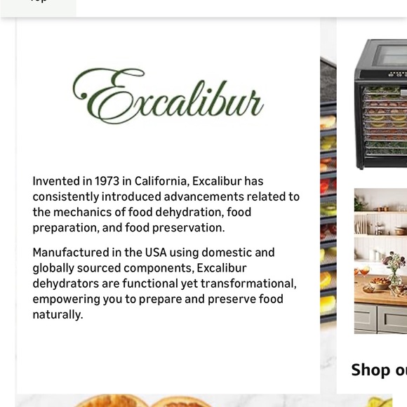 Excalibur Black Food Dehydrator 4 tray like new condition - Picture 12 of 16
